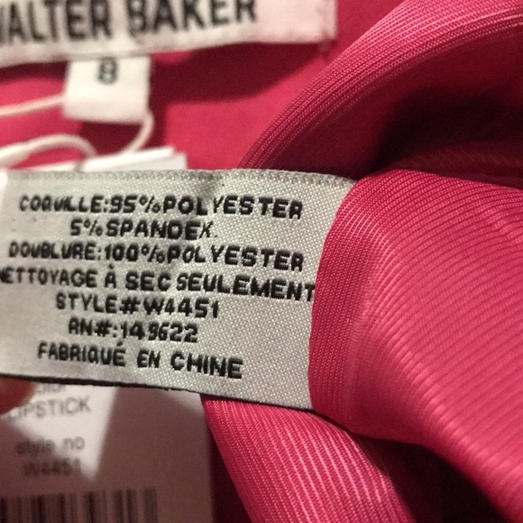 NWT Walter Baker Katarina Pink Skirt size 8 - Picture 5 of 5
